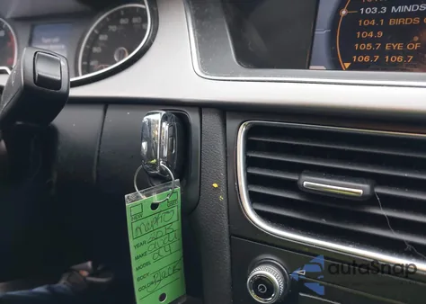 2013 Audi A4 2.0T Premium from USA, damaged, VIN WAUFFAFL3DN047027